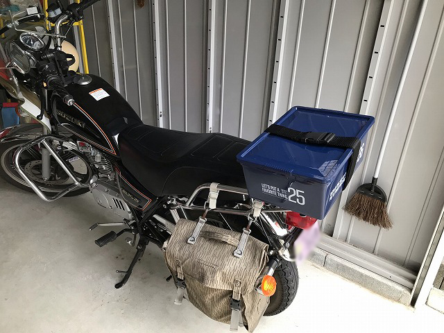 なるべく費用をかけずにバイクにリアボックス トップケース を設置する Jiro Factory